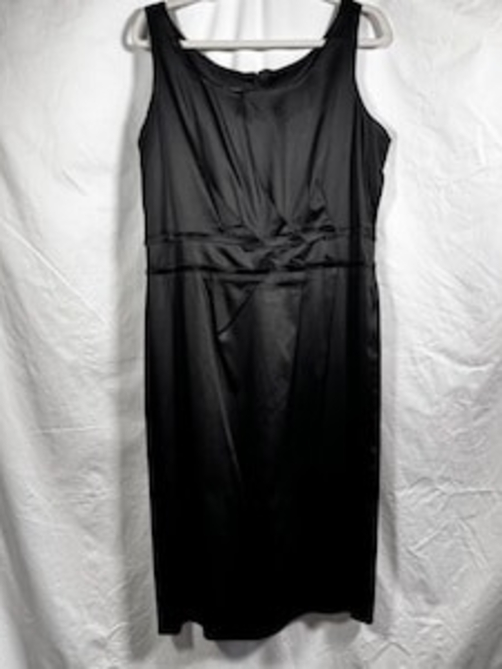 Talbots Black Sleeveless Sheath Dress